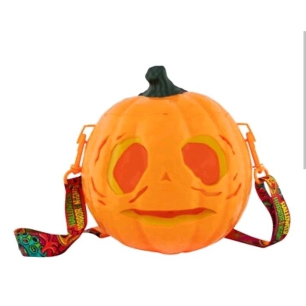 2024 Universal Halloween Horror Nights HHN Lil Boo Pumpkin Popcorn Bucket New